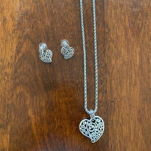 Brighton necklace and earrings set